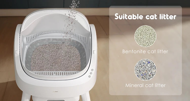 Self-Cleaning Automatic Cat Litter Box