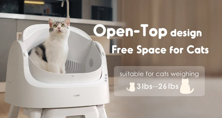 Self-Cleaning Automatic Cat Litter Box