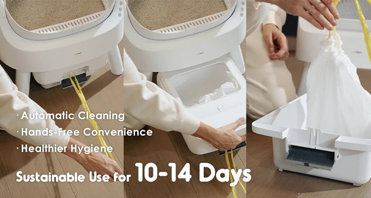 Self-Cleaning Automatic Cat Litter Box