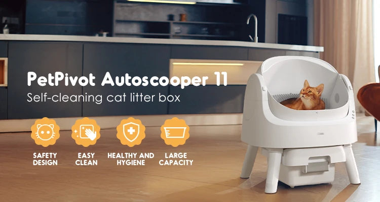 Self-Cleaning Automatic Cat Litter Box
