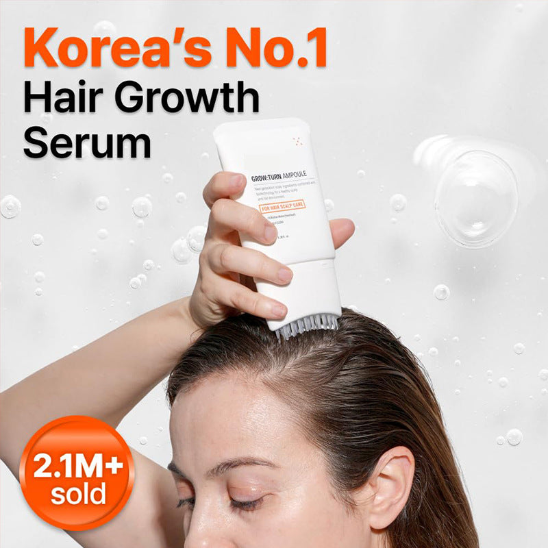 Natox Hair Growth Serum with Built in Brush for Hair Growth & Thickening